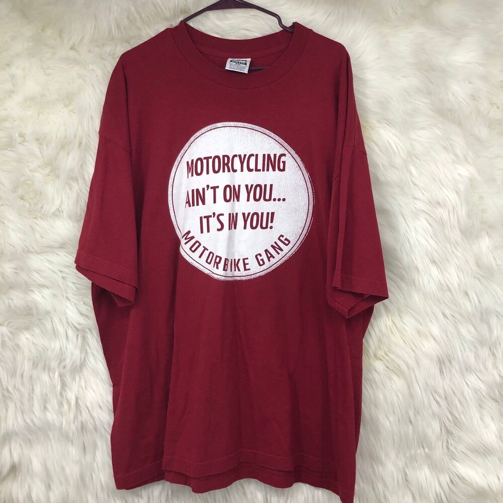 Men’s Graphic Motorcycle T-Shirt, Pro5 Athletic Shirt, Big and Tall sz 3X